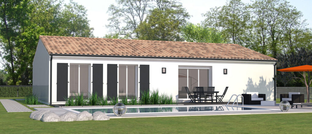 la maison moderne Clémentine à partir de 95 000€