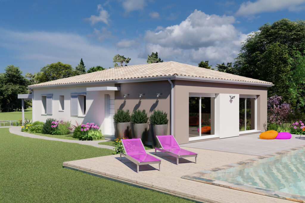 Maison contemporaine : maison Yuzus