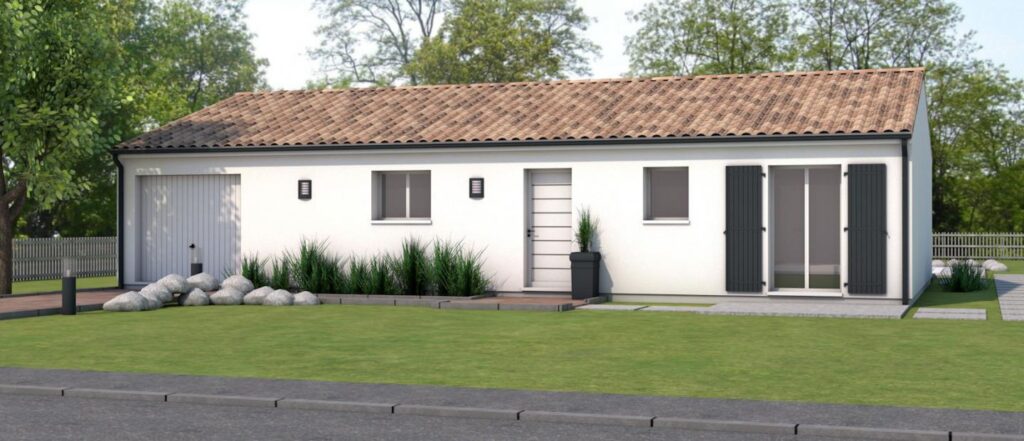 Maison moderne : maison Clementine