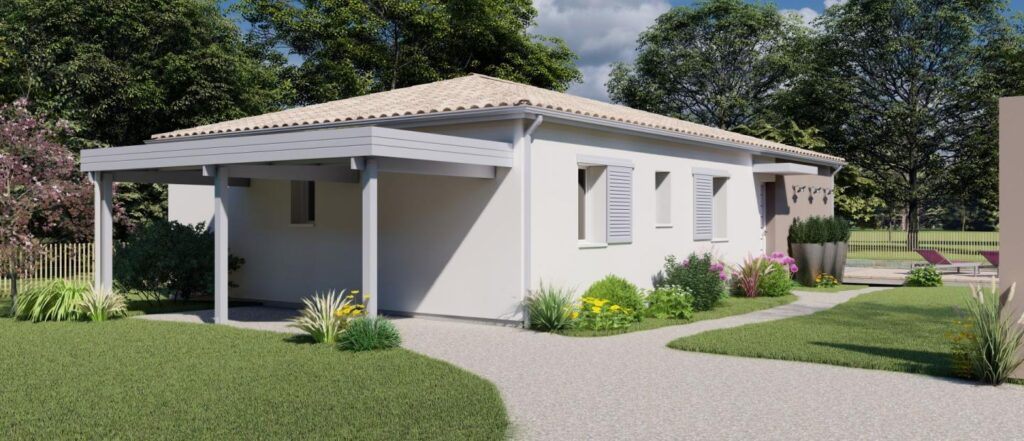 Maison contemporaine : maison Yuzus