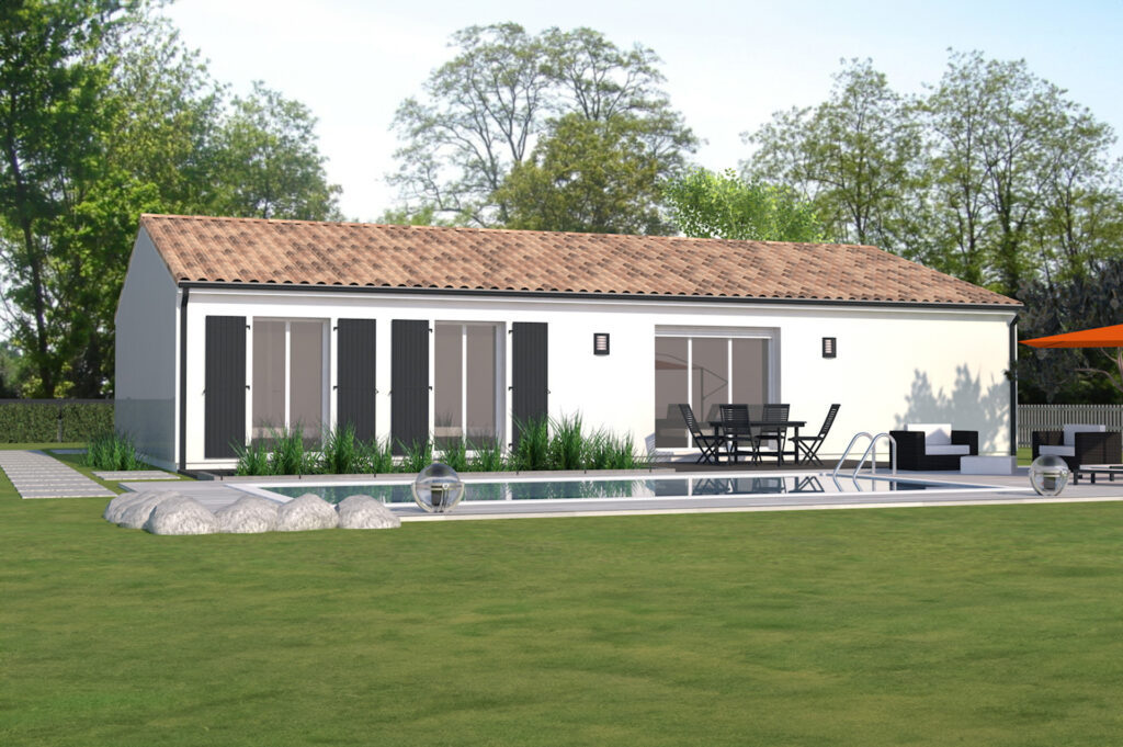 Maison moderne : maison Clementine