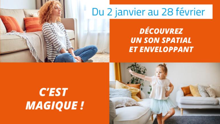 Offre CH : Un son spatial et enveloppant