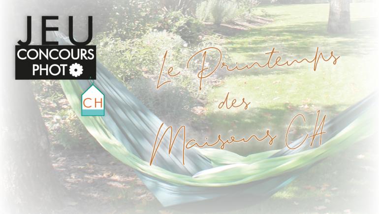 Une maison individuelle CH au printemps