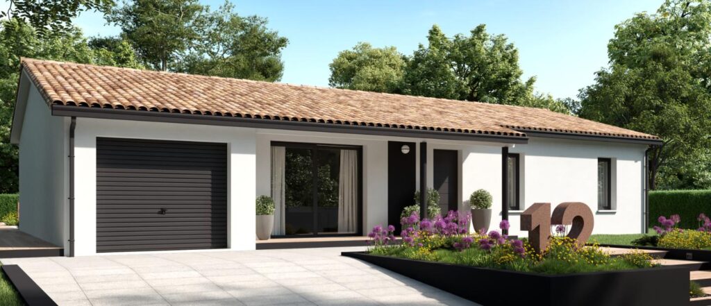 Maison contemporaine : maison Litchi